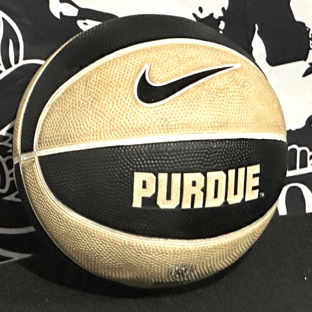 Nike Purdue Boilermakers Training Rubber Basketball